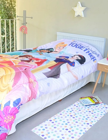 Acolchado 1 1/2 pl PRINCESAS - PIÑATA