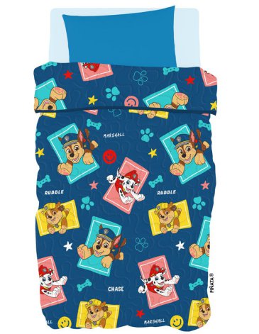 Cubrecama ultra soft 1 1/2 pl Paw Patrol PIÑATA