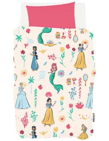 Cubrecama ultra soft 1 1/2 pl Princesas PIÑATA