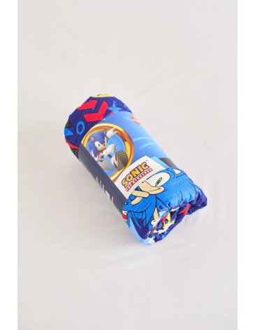 Cubrecama ultra soft 1 1/2 pl Sonic - PIÑATA