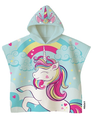 Poncho de Toalla Unis PIÑATA