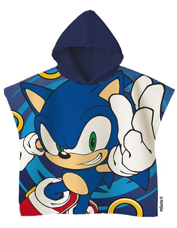 Poncho de Toalla Sonic PIÑATA