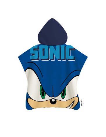 Poncho de Toalla Sonic - PIÑATA