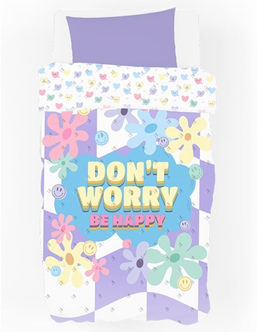 Cubrecama 1 1/2 Plaza. FUNNY PIÑATA