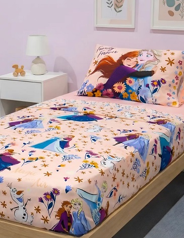 Juego de Sábanas 1 1/2 plaza FROZEN PIÑATA