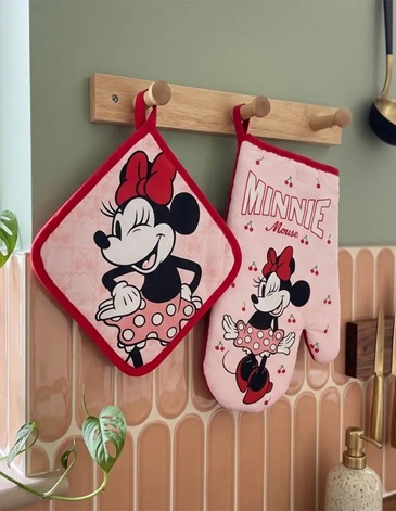 Set manopla y agarradera Minnie PIÑATA