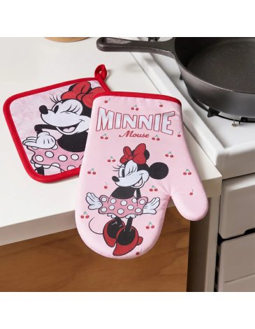 Set manopla y agarradera Minnie - PIÑATA
