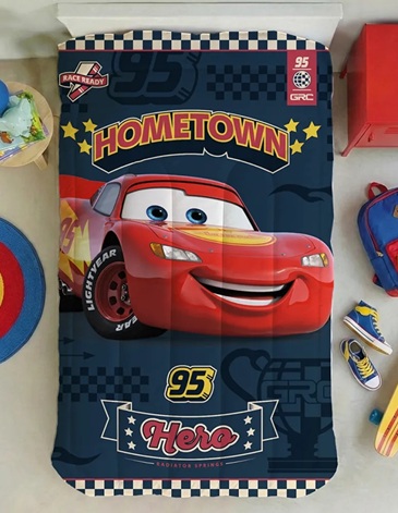 Acolchado 1 1/2 pl CARS PIÑATA