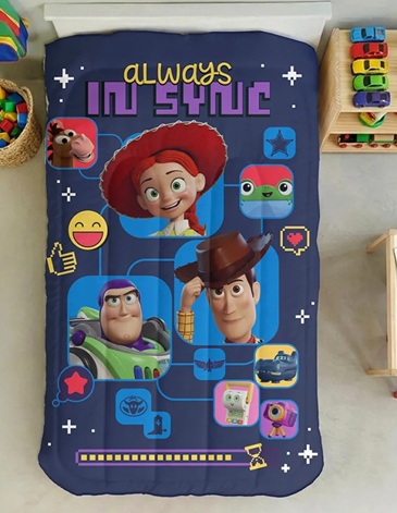 Acolchado 1 1/2 pl TOY STORY PIÑATA