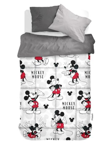 Acolchado Flannel 1 1/2 Pl MICKEY PIÑATA
