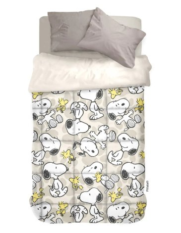 Acolchado Flannel 1 1/2 Pl SNOOPY PIÑATA