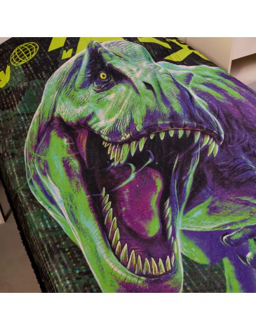 Frazada Corderito 1 1/2 PL Jurassic - PIÑATA