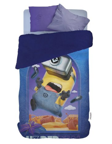 Frazada Corderito 1 1/2 PL Minions PIÑATA