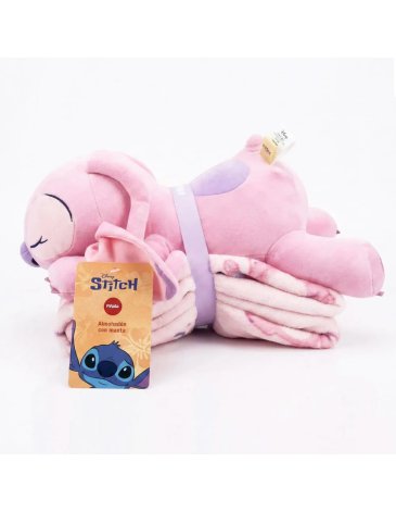 Manta Infantil con Peluche Almohadón  Angel PIÑATA