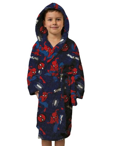 Bata Cozy Flannel Spiderman T2/9 PIÑATA