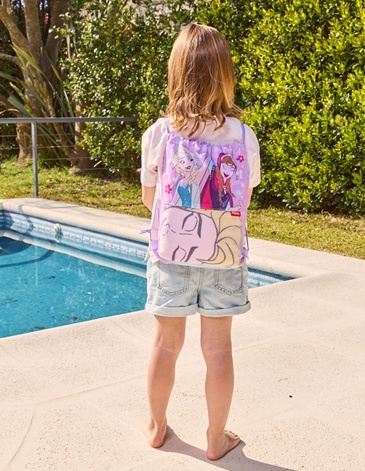 Toallon con Bolso Microfibra 70x130cm FROZEN PIÑATA
