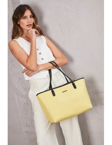 Cartera de PU con tres divisiones BARBARA BAGS