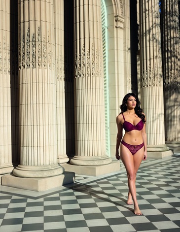 Conjunto taza soft todo encaje c/less T85/100 CRIS-LATINA