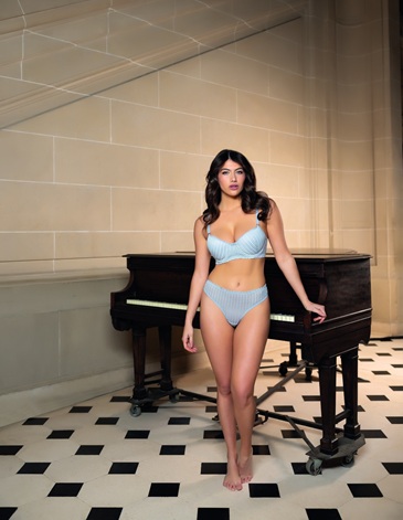 Conjunto taza soft de puntilla c/less T85/100 CRIS-LATINA