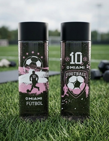 Botella Geo Miami Football 600 ML CLIKER