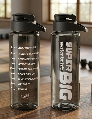 Botella Big Dakar Motivacional 1100 ML CLIKER