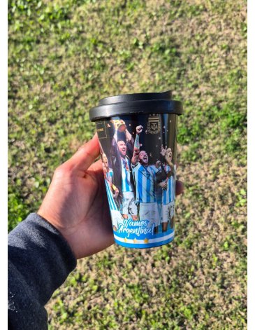 Vaso Termico ARGENTINA MUNDIAL 500ml AFA OFICIAL - AFA OFICIAL