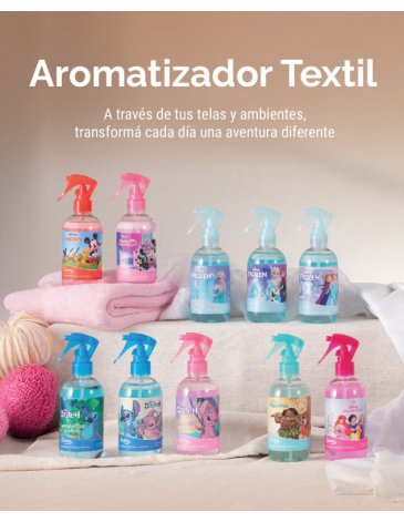 Aromatizante textil DISNEY 250ml - SAPHIRUS