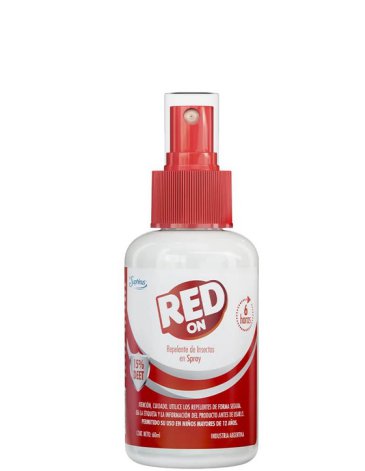 Repelente Spray 60ml - RED ON 15% - SAPHIRUS