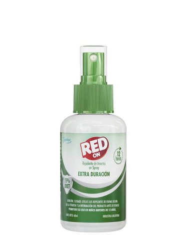 Repelente Spray 60m - RED ON 25% -Extra Duracion- SAPHIRUS