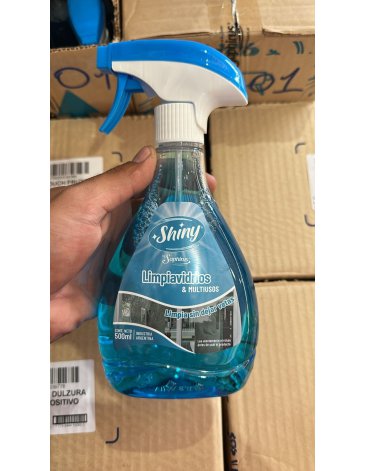 Limpiavidrios Multiuso Shiny 500 ML - SAPHIRUS