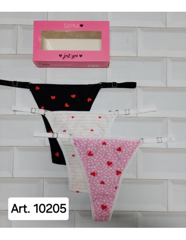 Colaless alg y lycra Pack x3 SAYKA