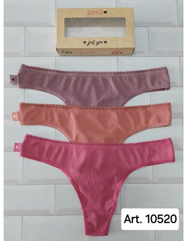 Colaless microfibra morley Pack x3 SAYKA