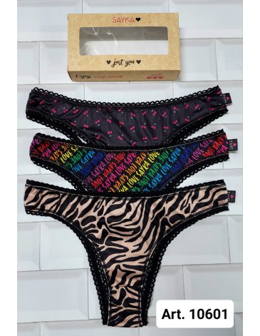 Vedetina microfibra Pack x3 - SAYKA