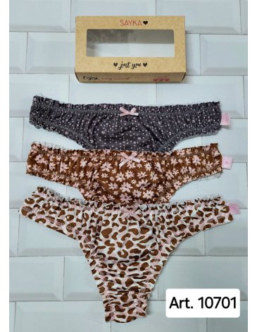 Colaless microfibra Pack x3 SAYKA