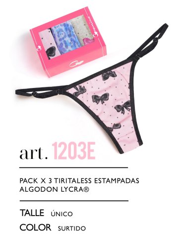 Colaless regulable pack x3 CORAMINA