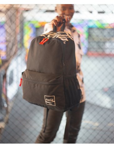 Mochila Coca-Cola Blank Black 17'' - Coca-Cola