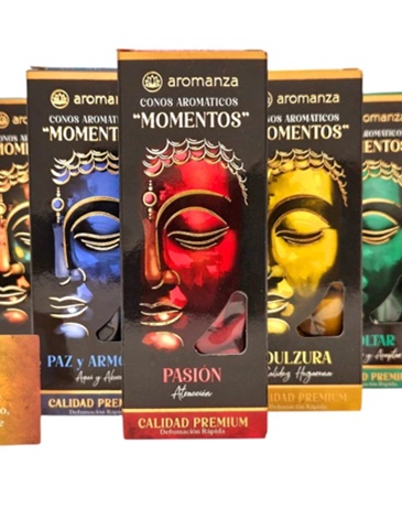 Sahumerios Momentos x 5 unidades AROMANZA