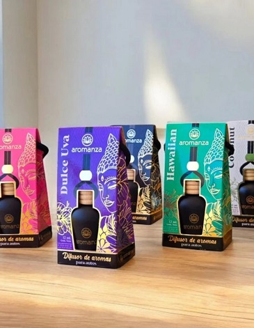 Difusor para Autos 12 ml AROMANZA