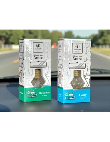 Difusor Auto Diamante 8 ml - AROMANZA