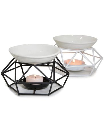 Hornillo metal y ceramica 8 cm AROMANZA