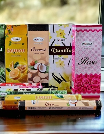 Sahumerio Hexagonal Ixorra AROMANZA