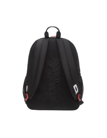 Mochila Overlap Black - Coca-Cola
