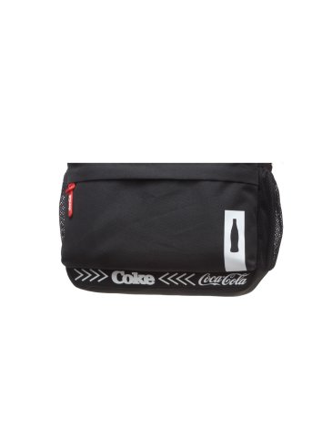 Mochila Overlap Black - Coca-Cola