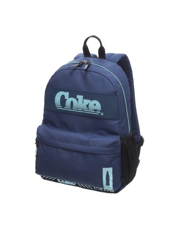 Mochila Overlap Blue Coca-Cola