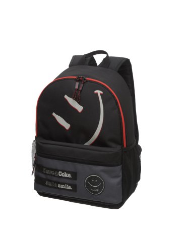 Mochila Smile 17'' Coca-Cola