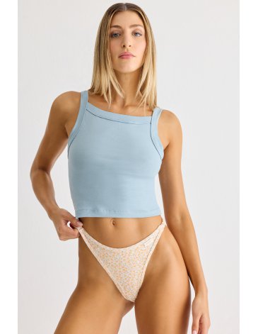 Less de algodón & lycra con tiras. TS/M - L/XL Pack x3  BRIGITTE