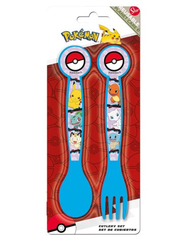 Cubiertos Pokemon Pack x 2 WABRO