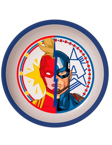 Bowl  Avengers Bicolor Non-slip Premium WABRO