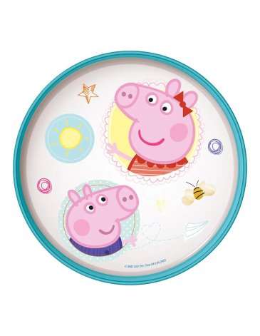Plato Peppa Pig Bicolor Non-slip Premiun WABRO
