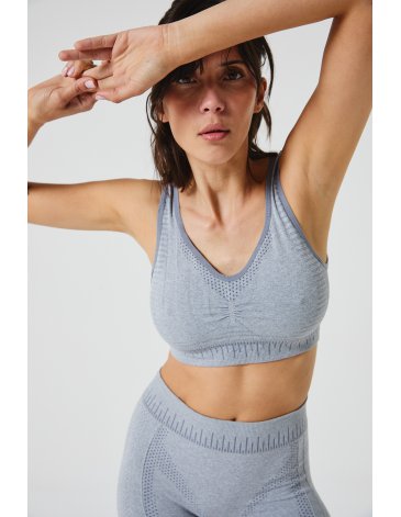 Conjunto top bretel ancho y calza corta Talle Unico MAXIMA